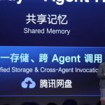 Suasana konferensi teknologi Tencent di Shenzhen