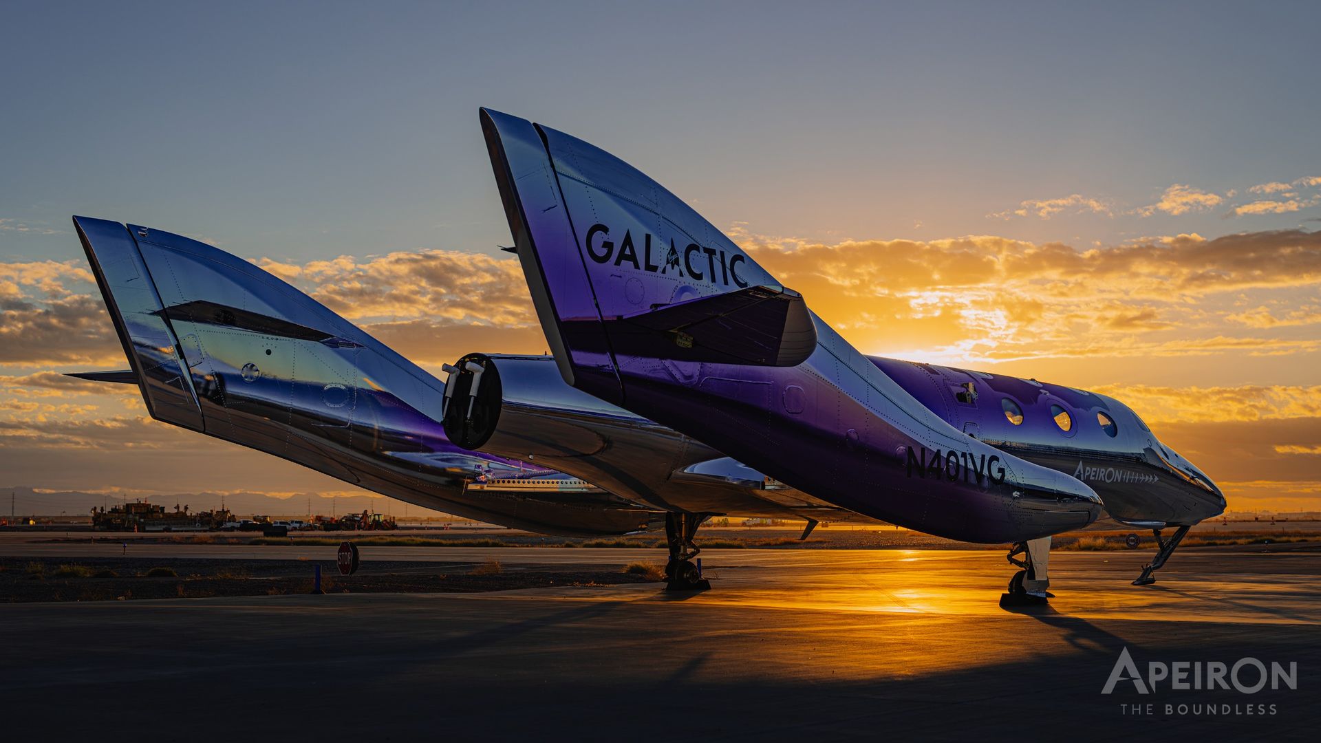 Pesawat antariksa suborbital Apeiron milik Virgin Galactic