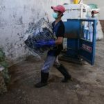 Fasilitas pengelolaan limbah di kawasan pabrik