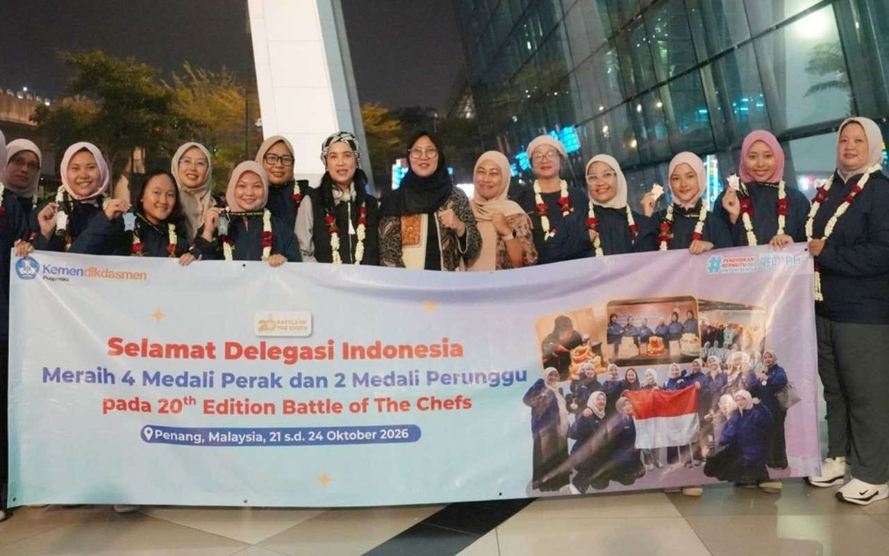 Enam Murid SLB Borong 6 Medali di Kompetisi Kuliner Internasional Malaysia