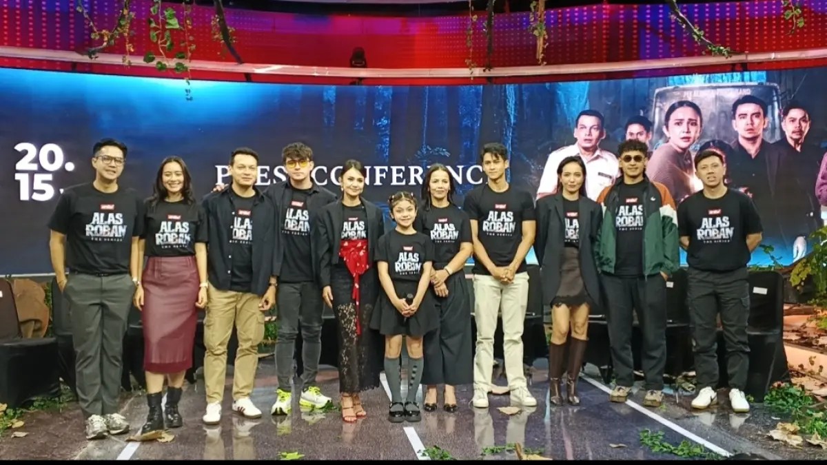 Jumpa pers serial Indonesia Alas Roban The Series di Jakarta