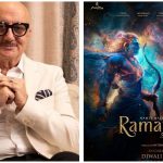 Aktor Anupam Kher dalam sebuah acara film