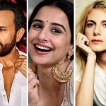 Kolase foto Saif Ali Khan, Vidya Balan, dan Melanie Laurent