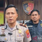 Kapolsek Cikupa AKP Syamsul Bahri memberikan keterangan kepada wartawan