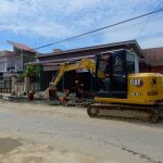 Saluran drainase yang dibenahi untuk mencegah banjir di Kota Langsa