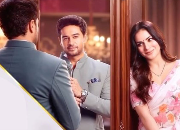 Gaurav Khanna dan Shraddha Arya dalam promo pengumuman serial baru mereka di Star Plus