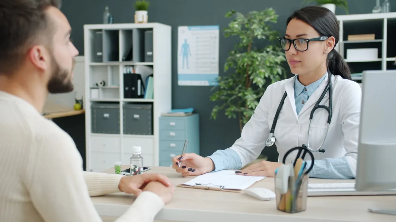 doctor consultation healthy food