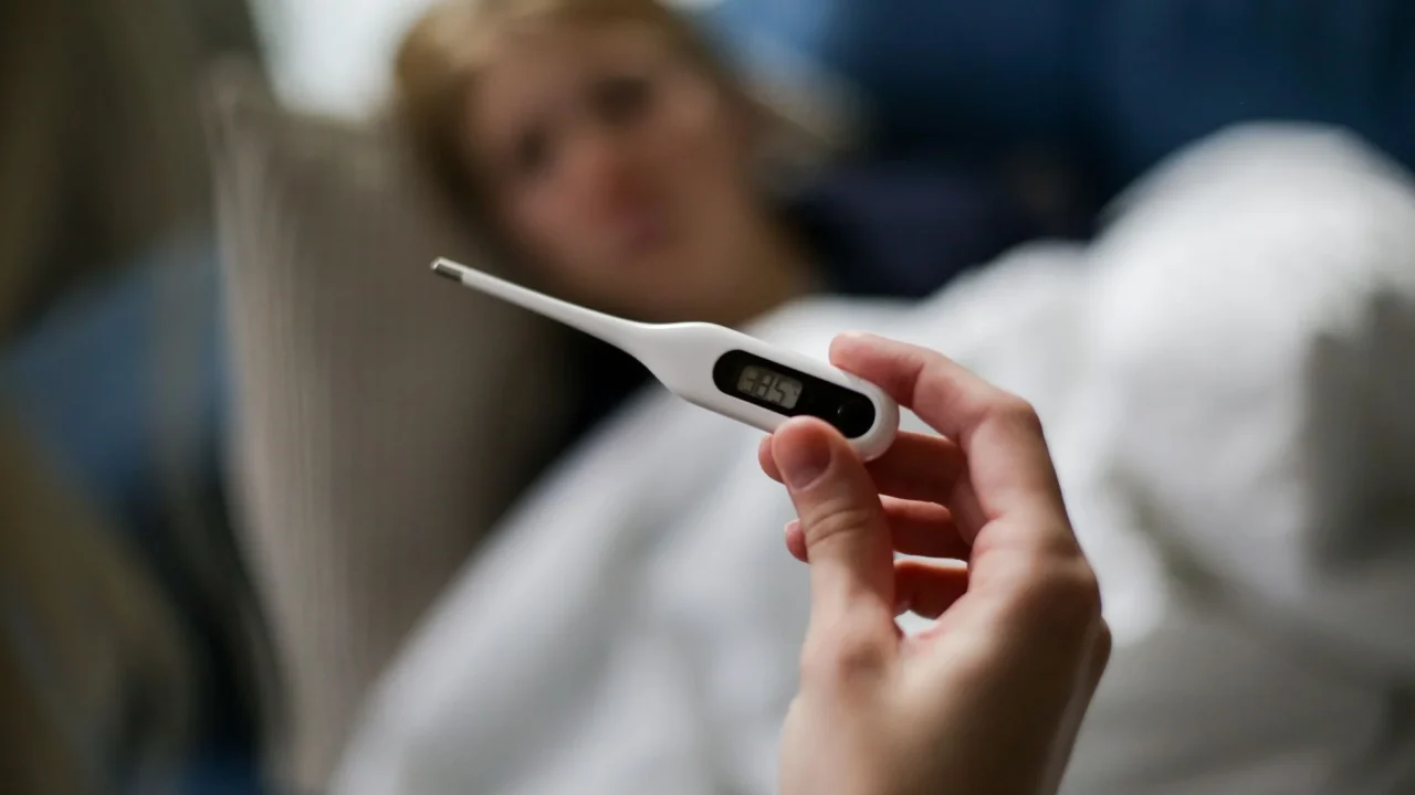 fever thermometer hospital patient