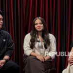 Aurora Ribero bersama para pemain film Lagi Probation saat promosi