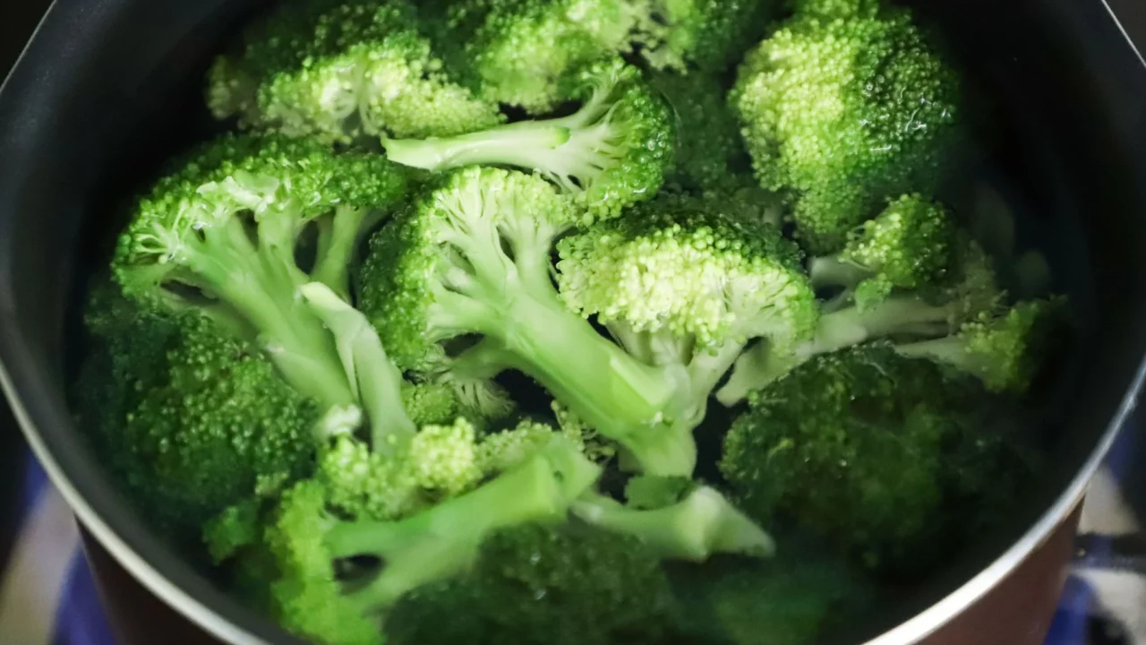 fresh broccoli green vegetables