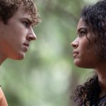 Para pemeran utama Percy Jackson and the Olympians dalam materi musim ketiga serial Disney+