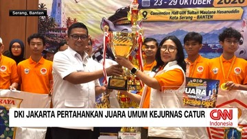 Sejumlah pecatur bertanding pada Kejuaraan Nasional Catur 2026 di Serang, Banten
