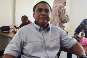 Ketua Komisi I DPRK Aceh Barat Ramli dalam sebuah kegiatan di Aceh Barat