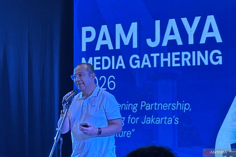 Jaringan perpipaan air minum PAM Jaya yang melayani warga Jakarta