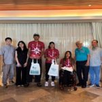 Tiga atlet para asal Bali yang meraih medali di Asian Para Games 2026 saat menerima apresiasi atas prestasi mereka