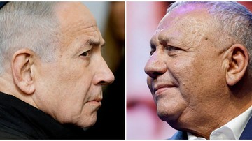 Benjamin Netanyahu bersama Gadi Eisenkot