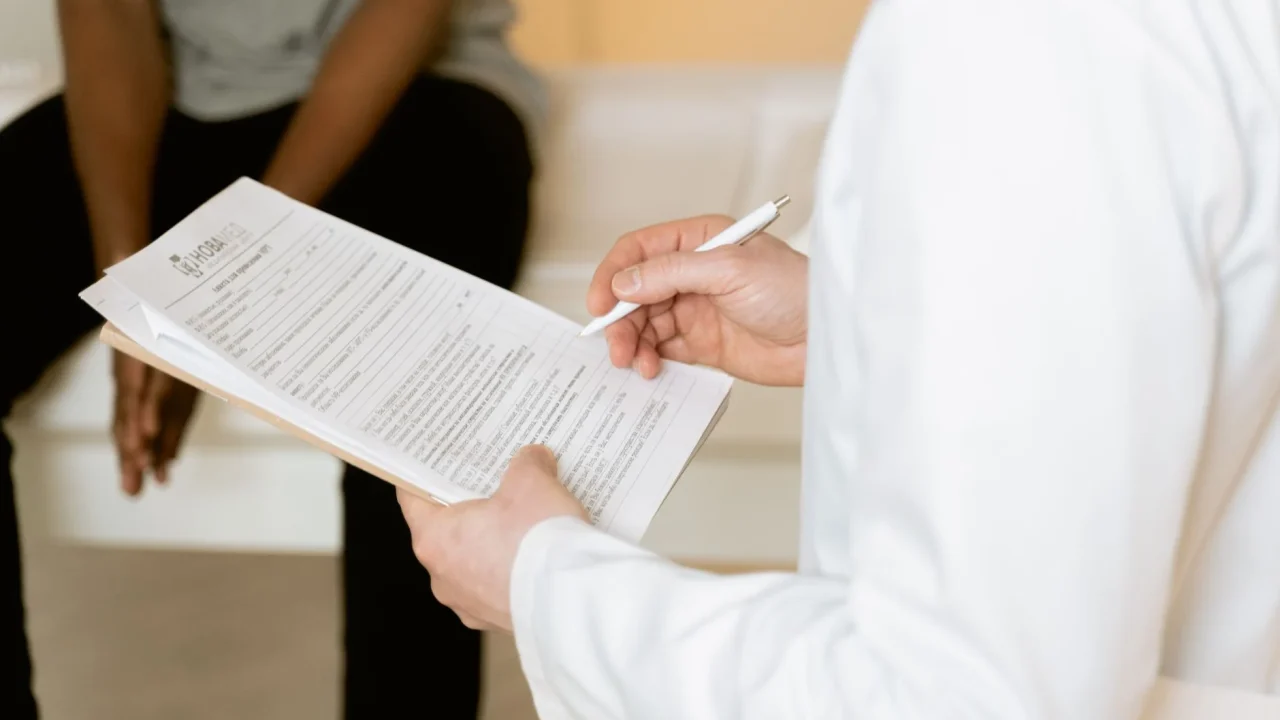 hospital doctor patient consultation