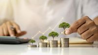 Ilustrasi tabungan dan investasi