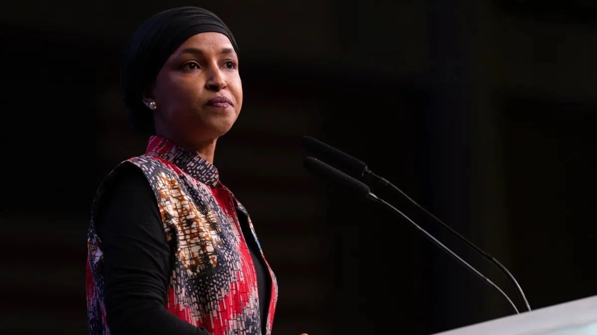 Ilustrasi anggota Kongres Amerika Serikat Ilhan Omar