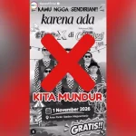 Grup band Tipe-X yang mengumumkan pengunduran diri dari acara RANS Carnival di Maguwoharjo