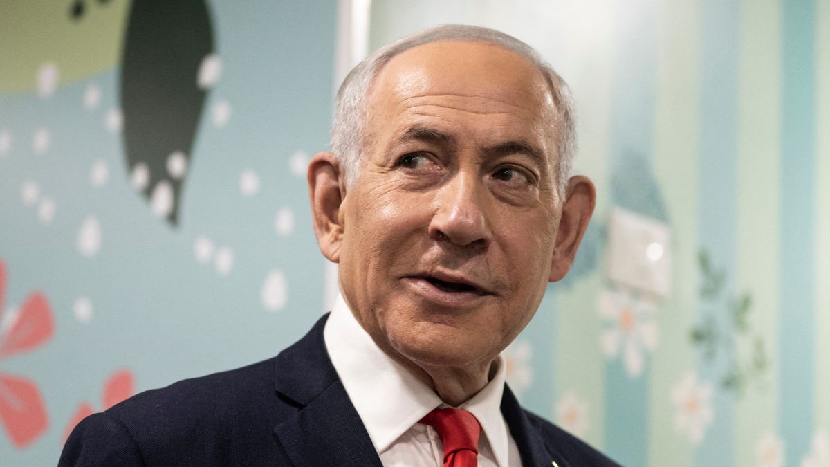 Potret Perdana Menteri Israel Benjamin Netanyahu