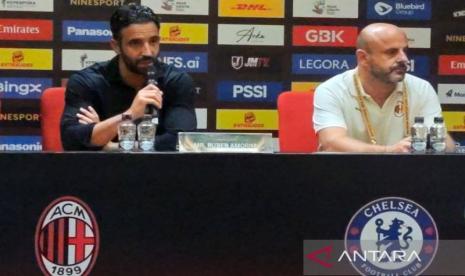Ruben Amorim berbicara pada konferensi pers