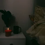 sleeping bedroom dark room