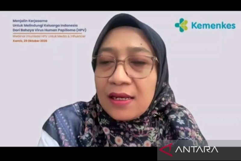 Direktur Imunisasi Kementerian Kesehatan Indri Yogyaswari di Jakarta