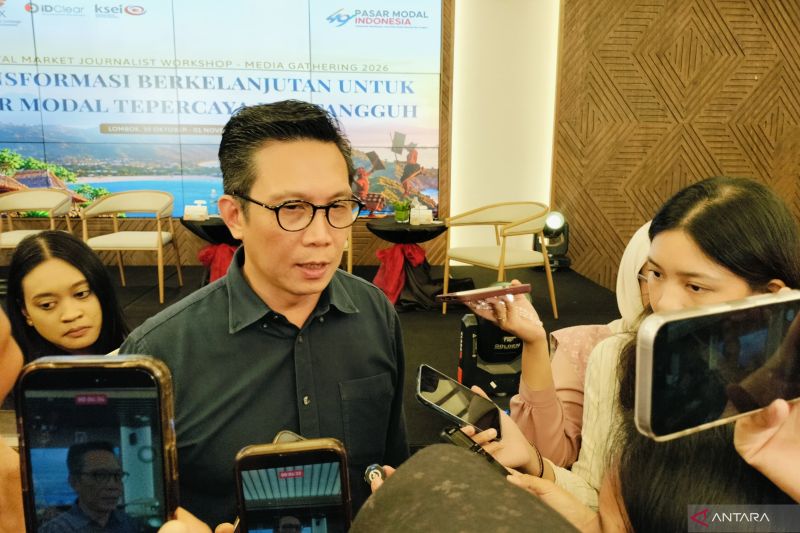 Layar perdagangan saham di Bursa Efek Indonesia
