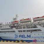 KM Dorolonda bersandar di Pelabuhan Donggala, Sulawesi Tengah