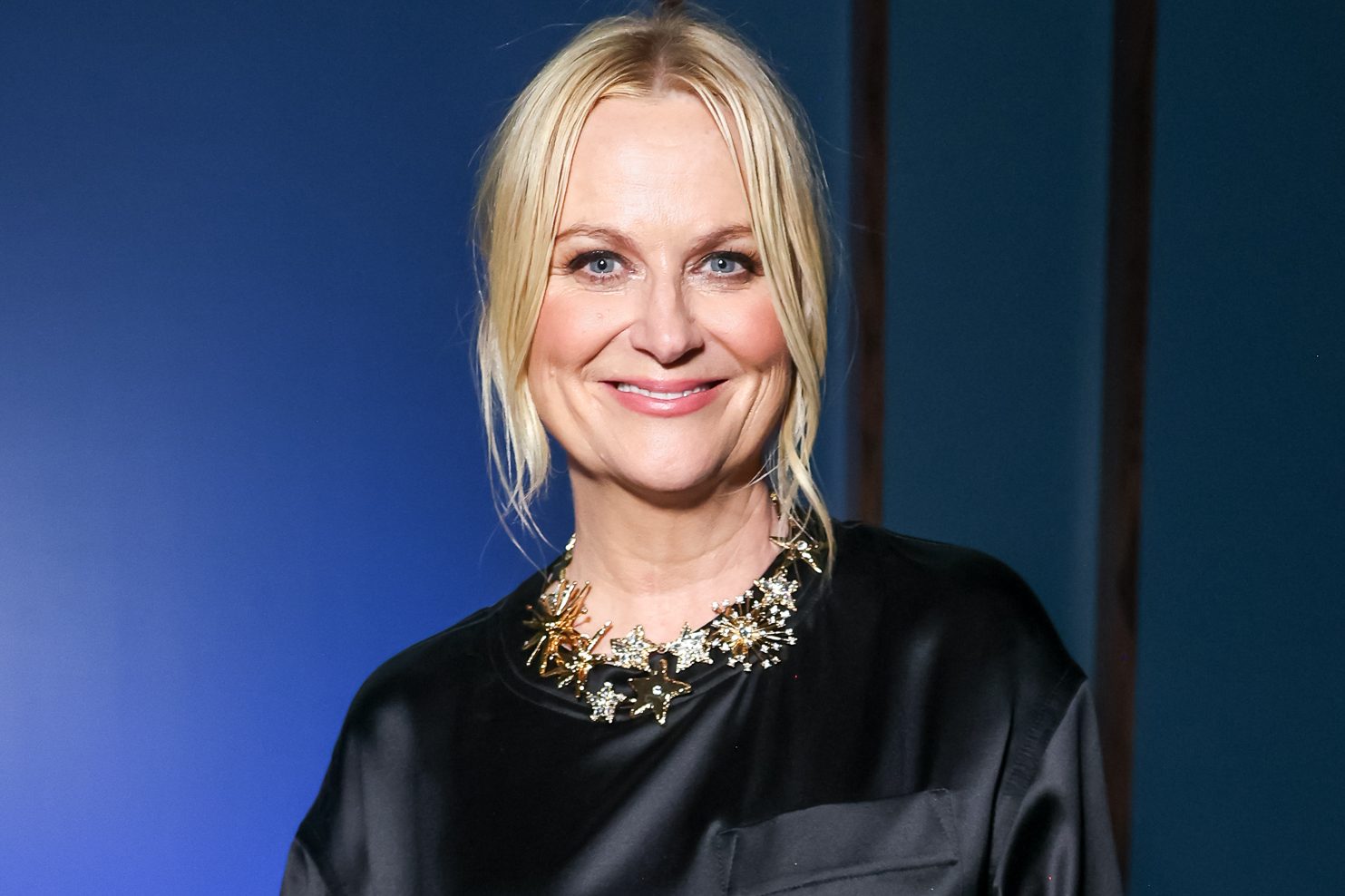 Amy Poehler saat menghadiri acara penghargaan di New York