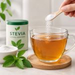 Daun stevia dan pemanis stevia sebagai pengganti gula